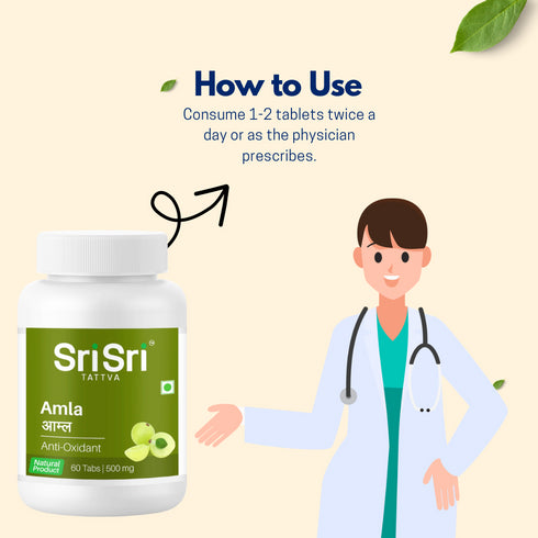 Sri Sri Tattva Amla Tablet 60tabs